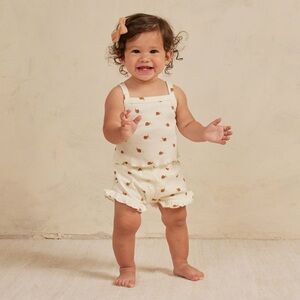 Quincy Mae Evie Tank + Shortie Set in Snails